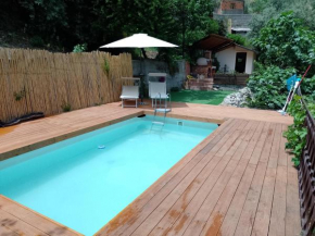Flat with panoramic terrace and private pool mt5x3